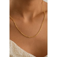 Sefa Gold 14 Ayar Altın Güverse Zincir Kolye