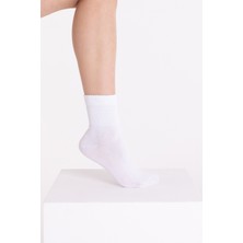 Comfort Serisi 4 'lü Unisex Bambu Organik Günlük Şeker Çorabı
