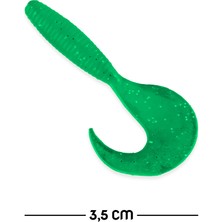 Atik Camp Silikon Kurt Sahte Yem - 35mm - Yeşil - Yumy (SM024-02-18035)