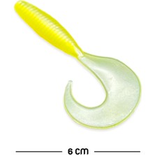 Atik Camp Silikon Kurt Yem - 60mm - Sarı/Beyaz - Yumy (18065-463)