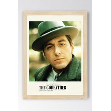 The Godfather Çerçeveli Tablo - Michael Corleone Film Posteri Tablo