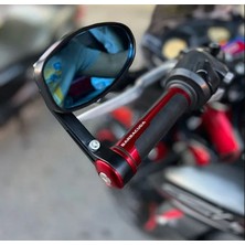 Motosiklet Kırmızı Gidon Aynası