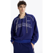 Giesto Bağcıklı Sweatshırt - Saks