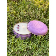 Dalika Crafts Lavanta Kokulu Lila Bonbon Soya Mum