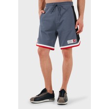 Hugo Şeritli  Pamuk Relaxed Fit Normal Bel Short Erkek Short 50510163 462