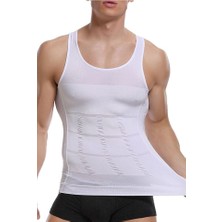 Karın Bel ve Göğüs Toparlayıcı Slim Fit Erkek Korse Atlet