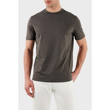 Emporio Armani % 100 Pamuk Regular Fit Bisiklet Yaka T Shirt Erkek T Shirt EM000983 AF13669 U6200