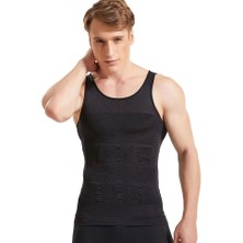 Karın Bel ve Göğüs Toparlayıcı Slim Fit Erkek Korse Atlet