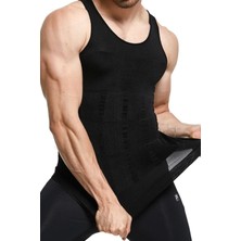 Karın Bel ve Göğüs Toparlayıcı Slim Fit Erkek Korse Atlet