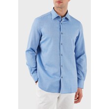 Emporio Armani Pamuk Regular Fit Düğmeli Uzun Kollu Gömlek Erkek Gömlek EM001537 AF14341 F9060