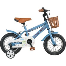 CESA BİSİKLET Cesa Bikes Coffee Collectıon 12 Jant Özel Kabartma Etiket 2-4 Yaş Mavi Çocuk Bisikleti
