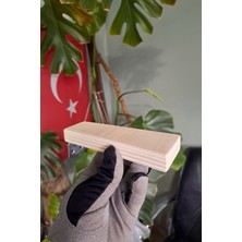 Vixpet Skynest Ahşap Güvercin Tüneği 14 cm | 20 Adet | Bekar Tüneği | Ahşap Tünek | Dinlenme Tüneği