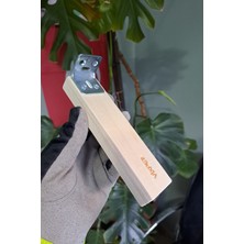 Vixpet Tünelife Ahşap Güvercin Tüneği 14 cm | 20 Adet | Bekar Tüneği | Ahşap Tünek | Dinlenme Tüneği