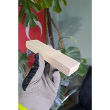 Vixpet Tünelife Ahşap Güvercin Tüneği 14 cm | 20 Adet | Bekar Tüneği | Ahşap Tünek | Dinlenme Tüneği