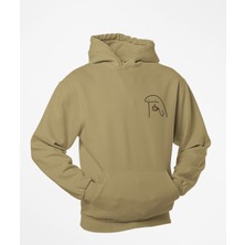 Terzili Giyin Elinde Kahve Kupalı Emoji Baskılı  Sweatshirts