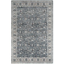 Pierre Cardin Galenda JH02C Mavi Multi Viskon Akrilik Yumuşak Dokulu Modern Halı Karademir Home