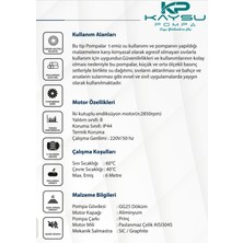 KAYSU Hcpf-70 Tek Fanlı Pompa