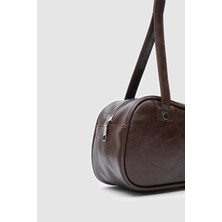 Tandi Bags Movel Acı Kahve Vintage Baget Çanta