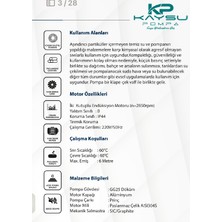 Kaysu PS-370A Sessiz Sürtme Fanlı Hidrofor