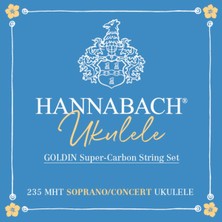 Hannabach 235MHT Soprano/concert Ukulele Tel Seti