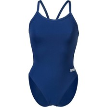 Arena Team Swimsuit Challenge Solid Kadın Mavi Yüzücü Mayosu 004766750