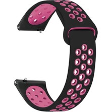 Xiaomi Watch S1 / S1 Active / S1 Pro / S2 / S3 Uyumlu Delikli Spor Kordon Kayış 22MM