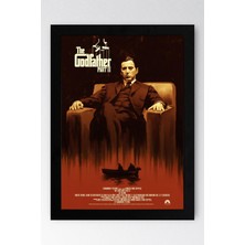The Godfather Çerçeveli Tablo - Baba Film Posteri Tablo