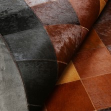 Dana Derisi Patchwork Halı
