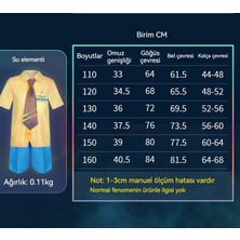 Mars Store1 Parti Kısa Kollu Takım Elbise Maske (Yurt Dışından)