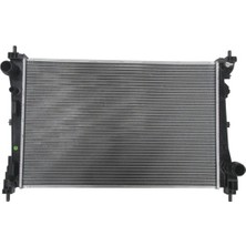 (Yeni Ürün!!!)Fıat Doblo- 11/15; Su Radyatörü 1.3 Mjtd (Brazing) (620X398X16) (Manuel)Alüminyum (Oris)