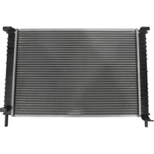 (Yeni Ürün!!!)Ford Fusıon- 03/11; Su Radyatörü 1.4 Tdcı (Brazing) (500X348X22) (Manuel) Alüminyum (Oris)