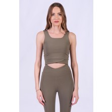 Brandup Activeup W V-Shaped Crop Top