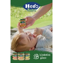 Hero Baby Organik Karışık Meyveli Püreli Kavanoz Mama 120g x 6 (720g)