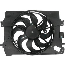 (Yeni Ürün!!!)Renault Symbol- 13/21; Radyatör Fan Davlumbazı Komple 1.5 Dci 0.9/1.2 (Motorlu)(8 Kanat)(Oris)