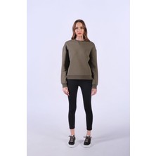 Regular Fit Arka Baskı Detaylı Sweatshirt