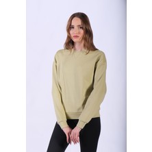 Regular Fit Arka Baskı Detaylı Sweatshirt