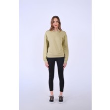Regular Fit Arka Baskı Detaylı Sweatshirt