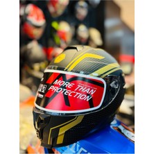 Scoyco 869 Blade Fullface Motosiklet Kaskı (Siyah-Gold)