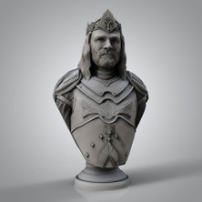 Orta Dünya Destanı Kral Aragorn Büstü