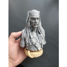 Karayip Korsanları Kaptan Jack Sparrow Büstü
