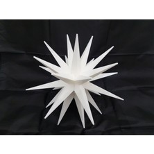 Çok Parçalı Işıltılı Yıldız Noel Yılbaşı Ağacı Dekoru