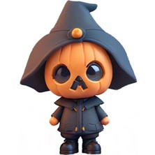Sevimli Jack-O-Lantern Figürü