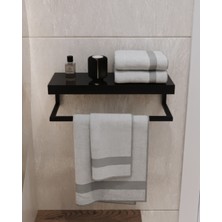 Aju Havluluk Banyo Rafı Havlu Askısı Şal Aksesuar Bakım Ürünleri Banyo Mutfak Düzenleyici Baharatlık Raf