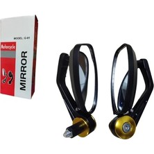 Jiekai Arora GS-525 Gidon Aynası Takım Uyumlu Oval Üniversal