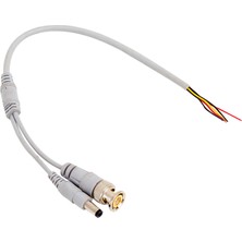 Vartek Bilişim 20 Adet Kablolu Hazır Bnc +Power Jack Konnektör