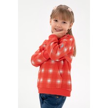 U.S. Polo Assn. Kız Çocuk Nar Çiçeği Kapüşonlu Sweatshirt 50298178-VR239