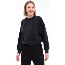 Lotto W-Bethany C Neck Swt 4pr Siyah Kadın Sweatshirt