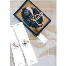 Noktra Design - Rıza Makamı Kitap Ayracı Seti -Şükür, Sabır, Tevekkül 3' Lü Set