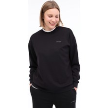 Lumberjack Wl Gaıl 16BT230 5fx Siyah Kadın Sweatshirt