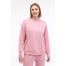 Lumberjack Wl Gaıl 16BT230 5fx Pembe Kadın Sweatshirt